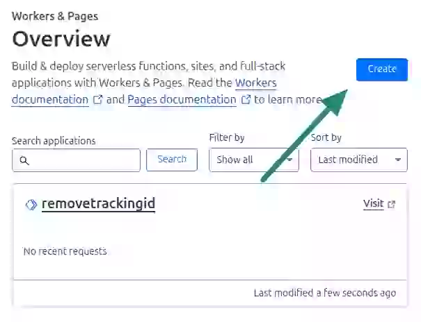 stripping tracking parameters with cloudflare step1